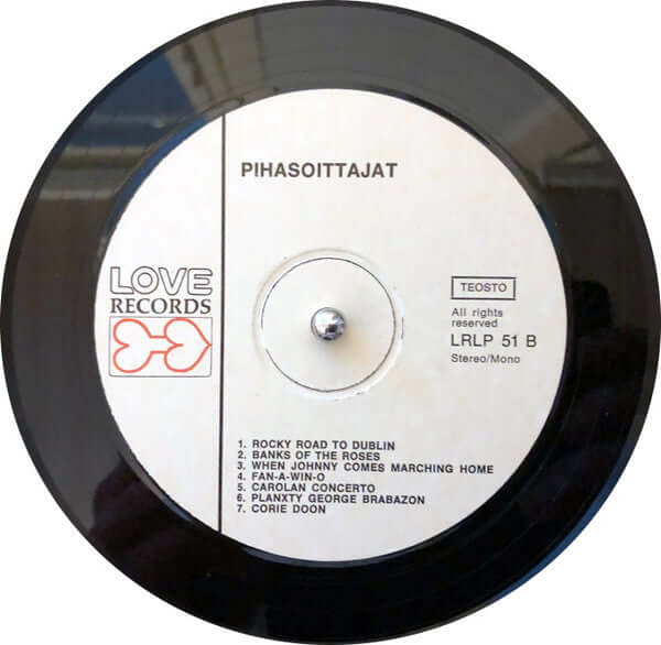 Pihasoittajat : Rocky Road To Dublin - Kivinen Tie Dubliniin (LP, Album)