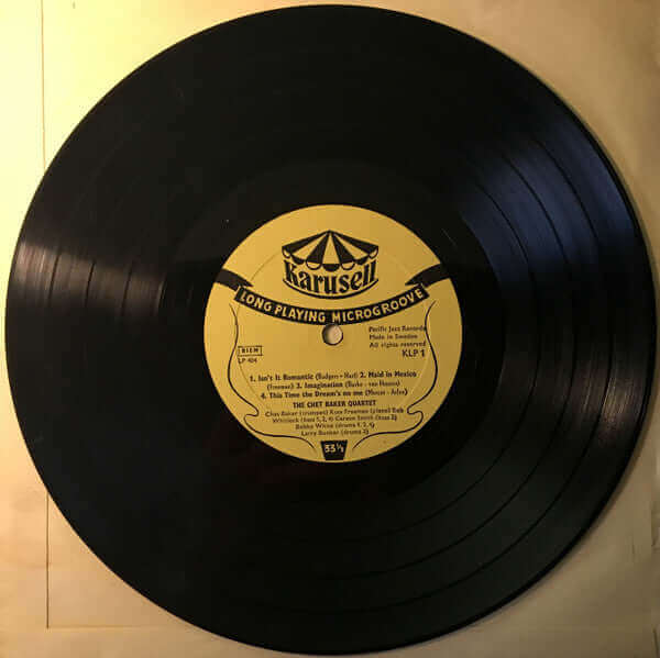 Chet Baker Quartet : Chet Baker Quartet (10")