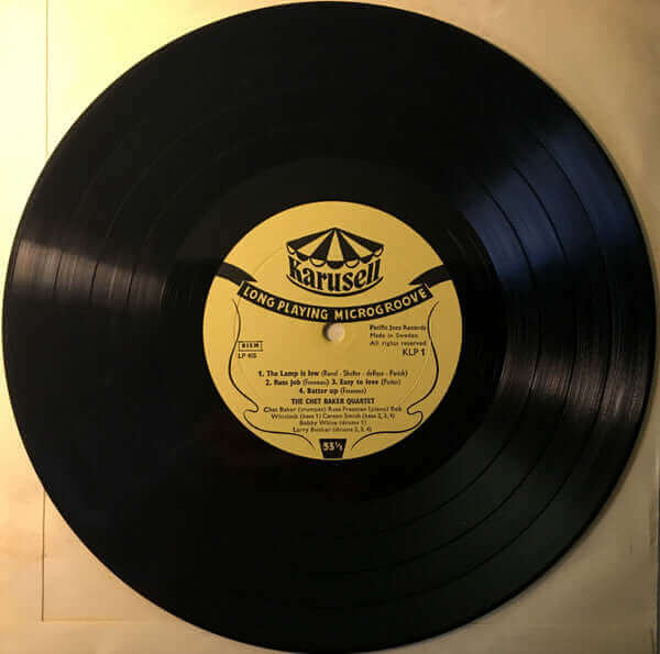 Chet Baker Quartet : Chet Baker Quartet (10")