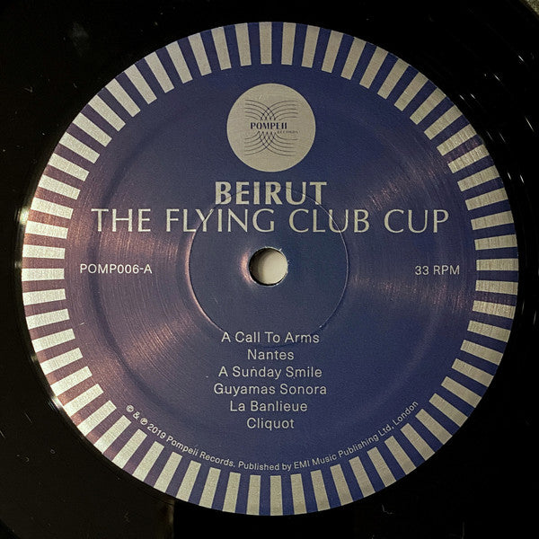 Beirut ~ The Flying Club Cup (Vinyl) - Djungel & Jazz