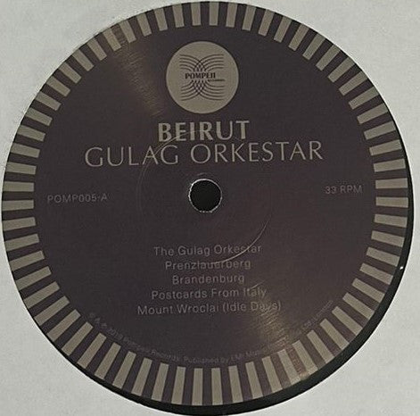 Beirut ~ Gulag Orkestar (Vinyl) - Djungel & Jazz