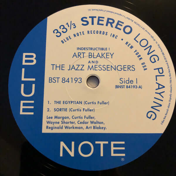 Art Blakey & The Jazz Messengers ~ Indestructible! (Vinyl) - Djungel & Jazz