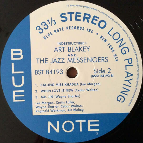 Art Blakey & The Jazz Messengers ~ Indestructible! (Vinyl) - Djungel & Jazz