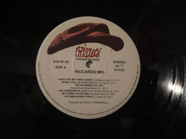 Riccardo Mei ~ My Funny Valentine (Vinyl) - Djungel & Jazz