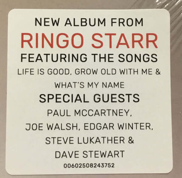 Ringo Starr ~ What's My Name (Vinyl) - Djungel & Jazz