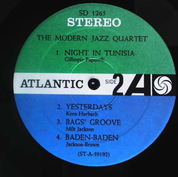 The Modern Jazz Quartet ~ The Modern Jazz Quartet (Vinyl) - Djungel & Jazz
