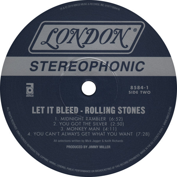 The Rolling Stones ~ Let It Bleed (Vinyl) - Djungel & Jazz