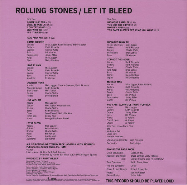 The Rolling Stones ~ Let It Bleed (Vinyl) - Djungel & Jazz