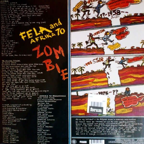 Fẹla And Afrika 70 ~ Zombie (Vinyl) - Djungel & Jazz