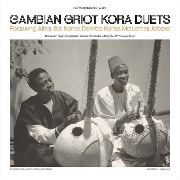 Alhaji Bai Konte, Dembo Konte & Ma Lamini Jobate ~ Gambian Griot Kora Duets (Vinyl) - Djungel & Jazz
