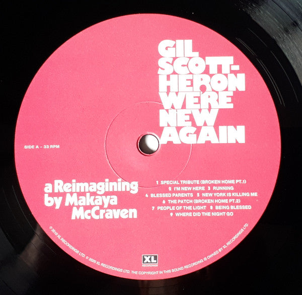 Gil Scott-Heron, Makaya McCraven ~ We're New Again (A Reimagining By Makaya McCraven) (Vinyl) - Djungel & Jazz