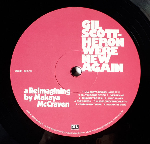 Gil Scott-Heron, Makaya McCraven ~ We're New Again (A Reimagining By Makaya McCraven) (Vinyl) - Djungel & Jazz
