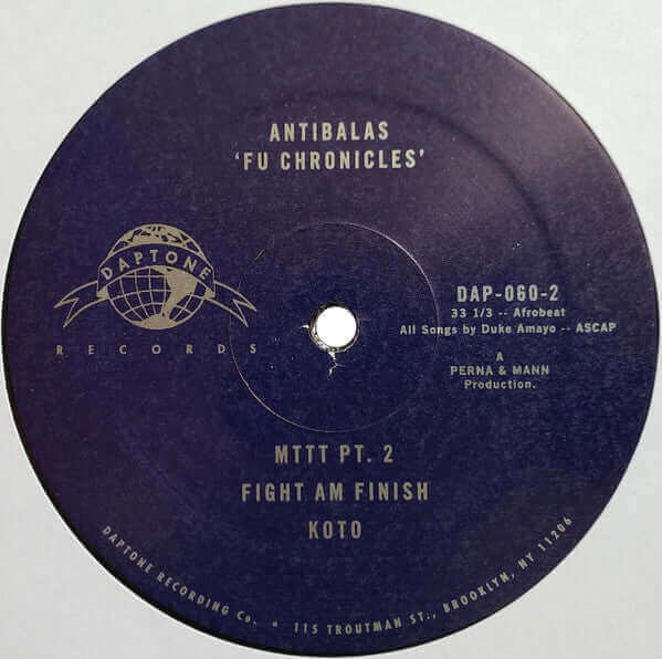 Antibalas ~ Fu Chronicles (Vinyl) - Djungel & Jazz