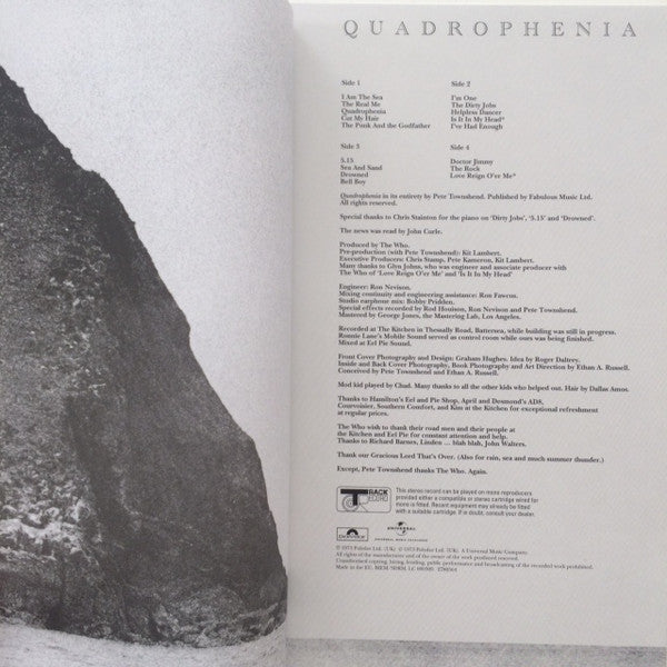 The Who ~ Quadrophenia (Vinyl) - Djungel & Jazz