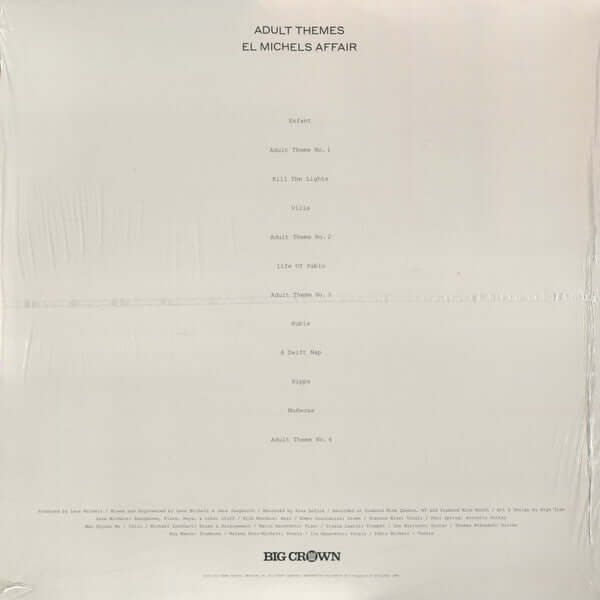 El Michels Affair ~ Adult Themes (Vinyl) - Djungel & Jazz