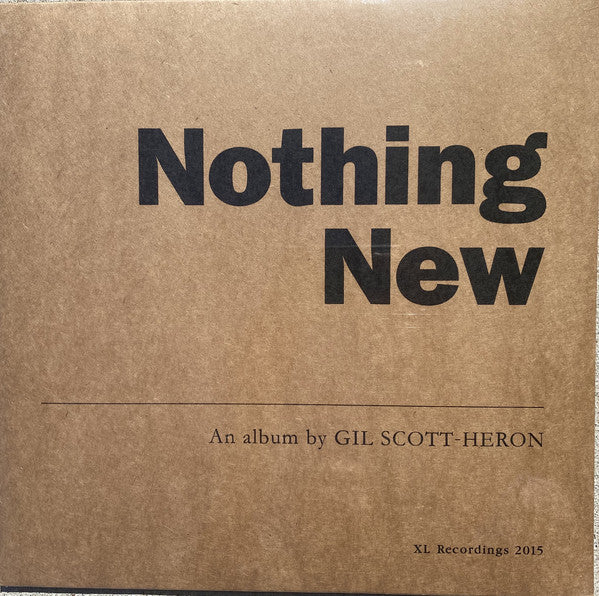 Gil Scott-Heron ~ Nothing New (Vinyl) - Djungel & Jazz