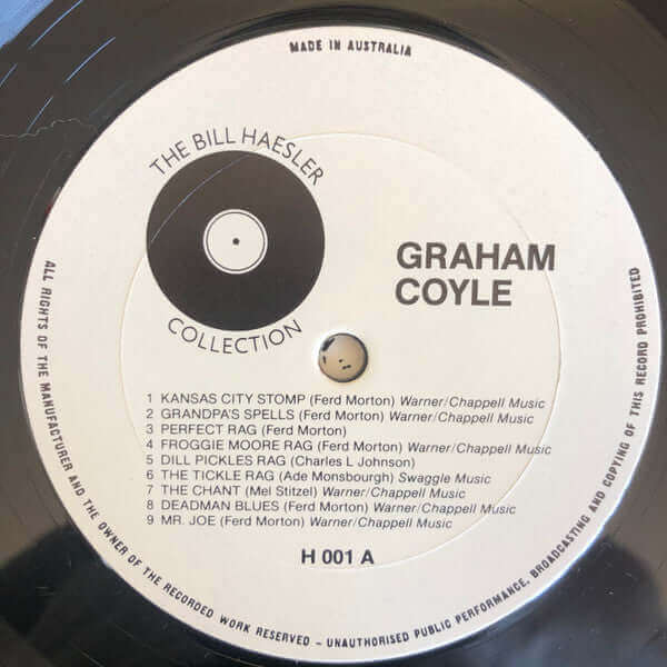 Graham Coyle : Plays Piano 1955-1973 "For your approval" (LP, Comp)