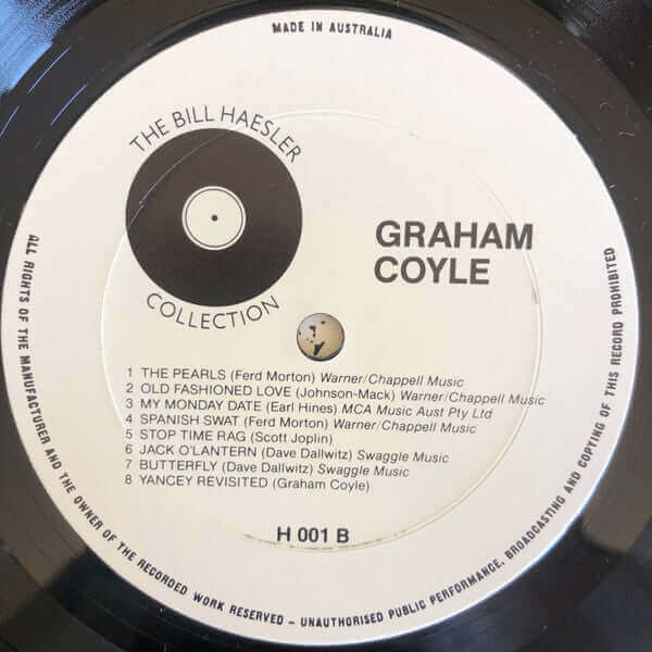 Graham Coyle : Plays Piano 1955-1973 "For your approval" (LP, Comp)