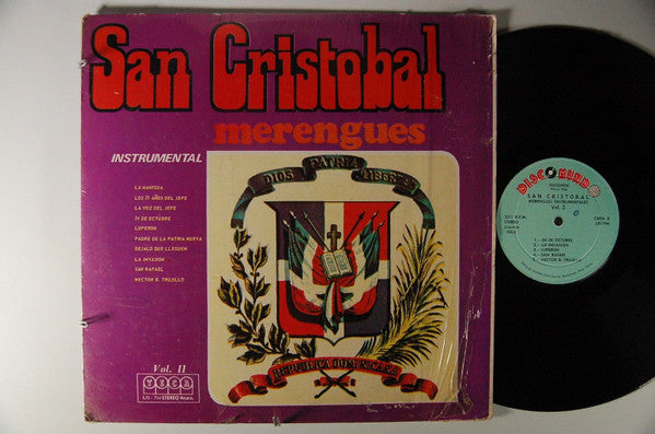 San Cristobal ~ Merengues Vol. 2 (Vinyl) - Djungel & Jazz