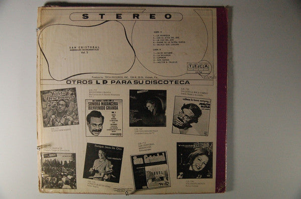 San Cristobal ~ Merengues Vol. 2 (Vinyl) - Djungel & Jazz