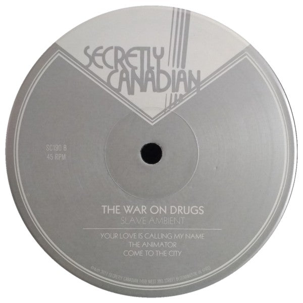 The War On Drugs ~ Slave Ambient (Vinyl) - Djungel & Jazz