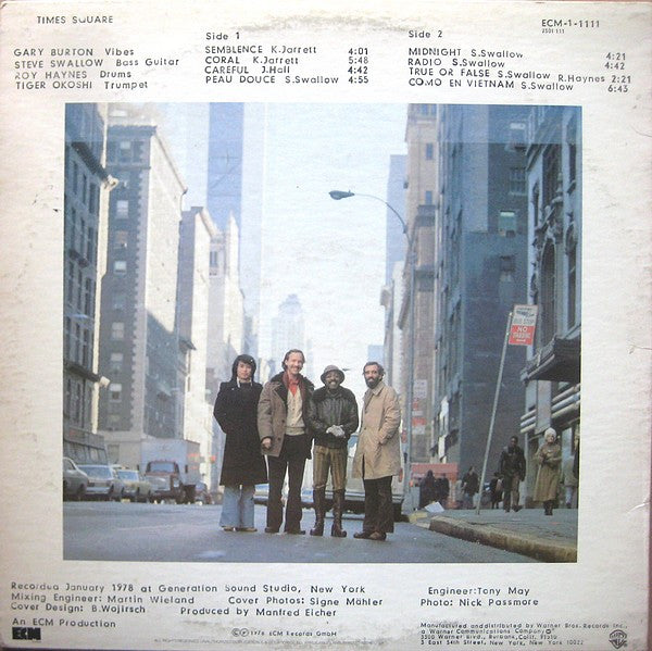 Gary Burton ~ Times Square (Vinyl) - Djungel & Jazz