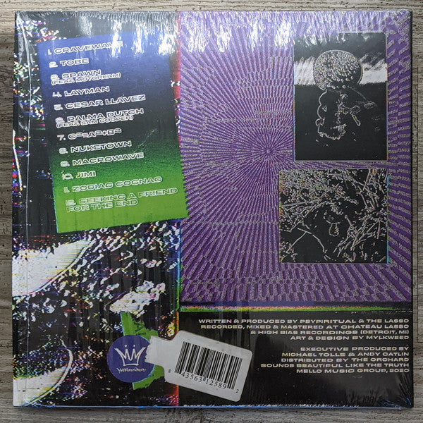 Psypiritual & The Lasso ~ Kirlian (Vinyl) - Djungel & Jazz
