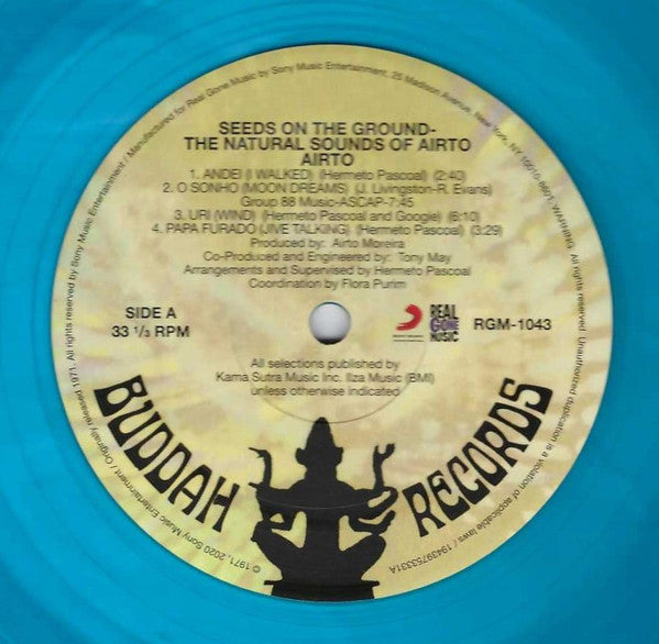 Airto ~ Seeds On The Ground - The Natural Sounds Of Airto (Vinyl) - Djungel & Jazz
