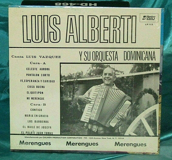 Luis Alberti : Merengues (LP)