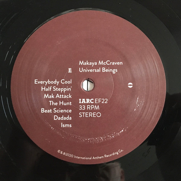 Makaya McCraven ~ Universal Beings E&F Sides (Vinyl) - Djungel & Jazz