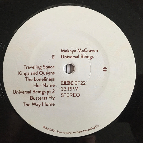 Makaya McCraven ~ Universal Beings E&F Sides (Vinyl) - Djungel & Jazz