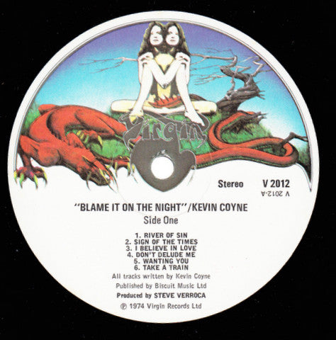 Kevin Coyne ~ Blame It On The Night (Vinyl) - Djungel & Jazz
