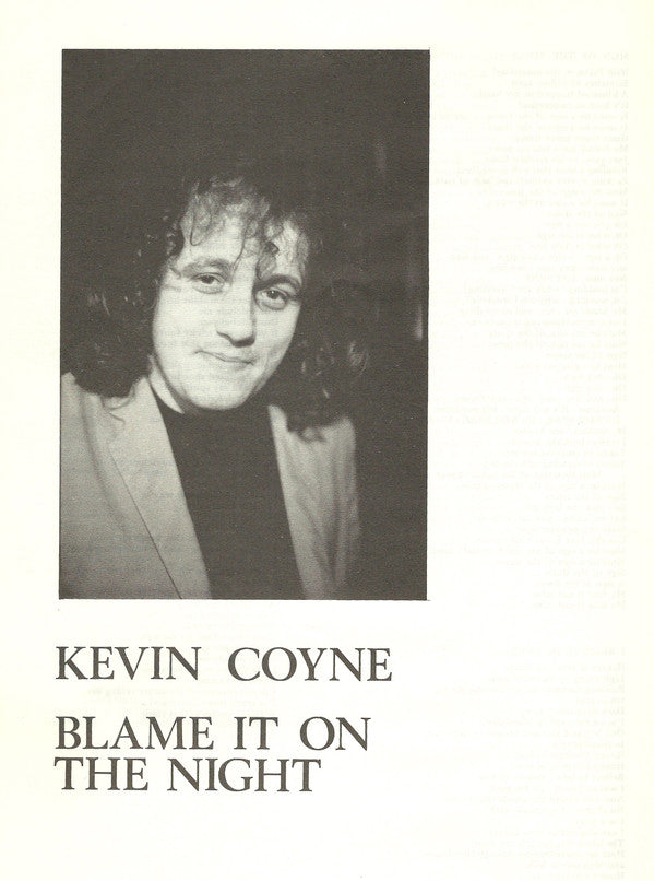 Kevin Coyne ~ Blame It On The Night (Vinyl) - Djungel & Jazz