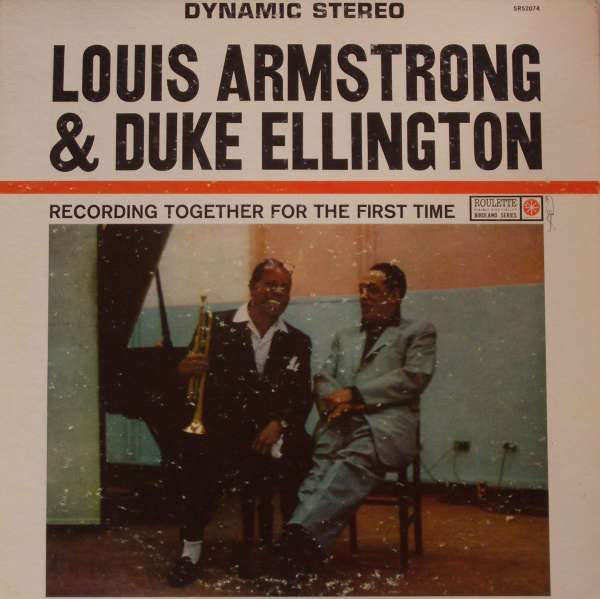 Louis Armstrong & Duke Ellington ~ Recording Together For The First Time (Vinyl) - Djungel & Jazz