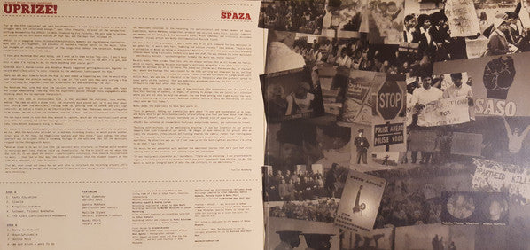 Spaza ~ Uprize! (Music From The Original Motion Picture) (Vinyl) - Djungel & Jazz