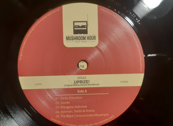 Spaza ~ Uprize! (Music From The Original Motion Picture) (Vinyl) - Djungel & Jazz