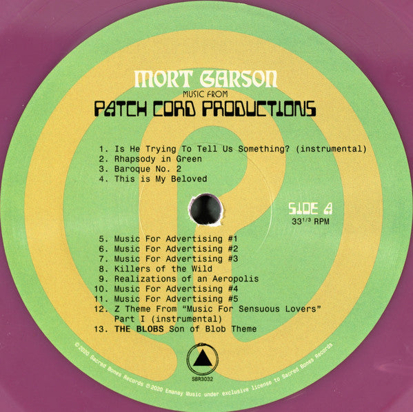 Mort Garson ~ Music From Patch Cord Productions (Vinyl) - Djungel & Jazz
