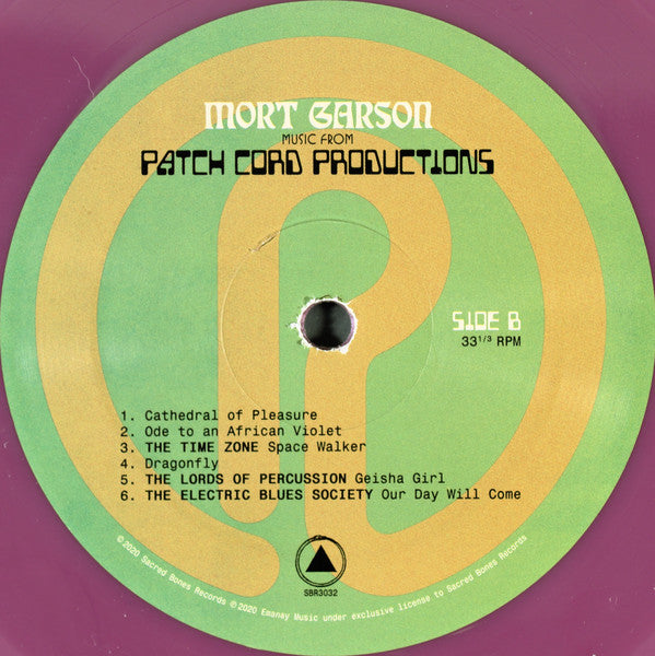 Mort Garson ~ Music From Patch Cord Productions (Vinyl) - Djungel & Jazz