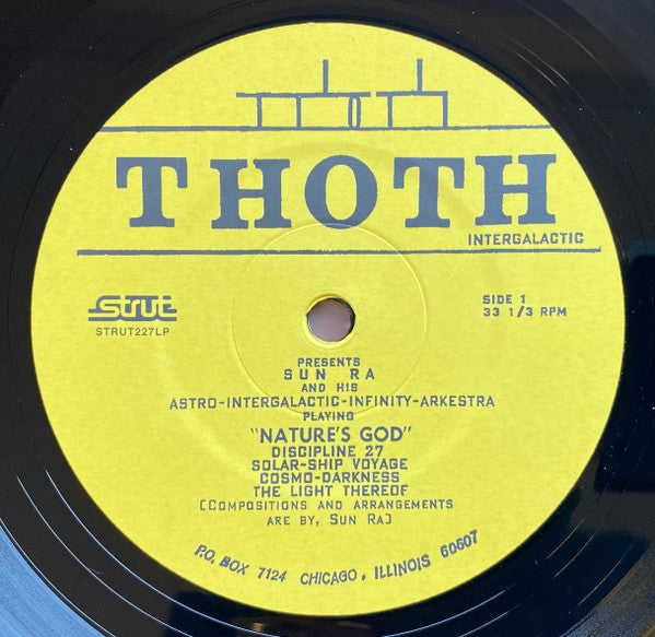 Sun Ra And His Astro-Intergalactic-Infinity-Arkestra ~ Live In Egypt Vol. I (Nature's God) (Dark Myth Equation Visitation) (Vinyl) - Djungel & Jazz