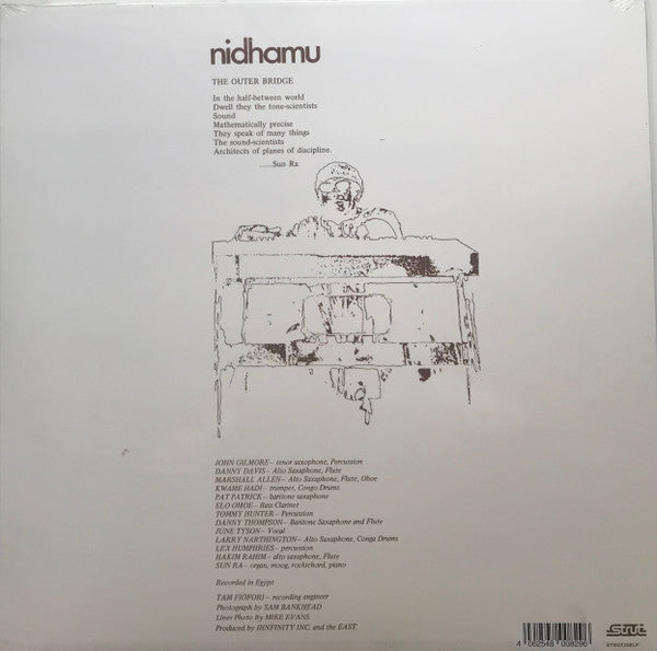 Sun Ra And His Astro-Intergalactic-Infinity-Arkestra ~ Nidhamu (Live In Egypt Vol. II) (Vinyl) - Djungel & Jazz
