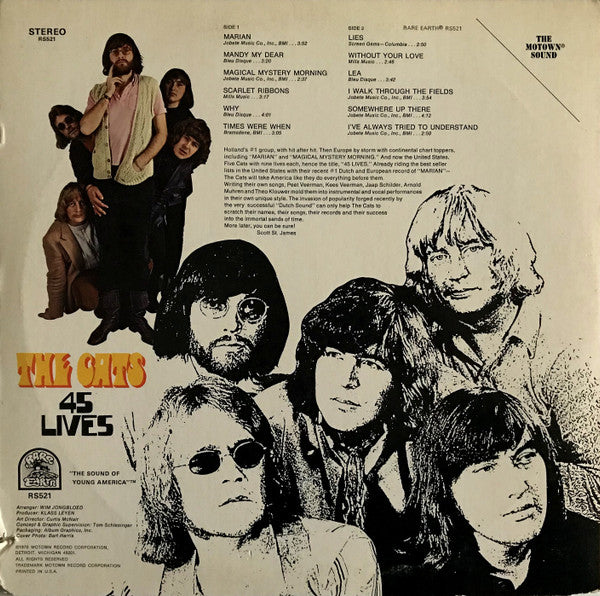The Cats ~ 45 Lives (Vinyl) - Djungel & Jazz