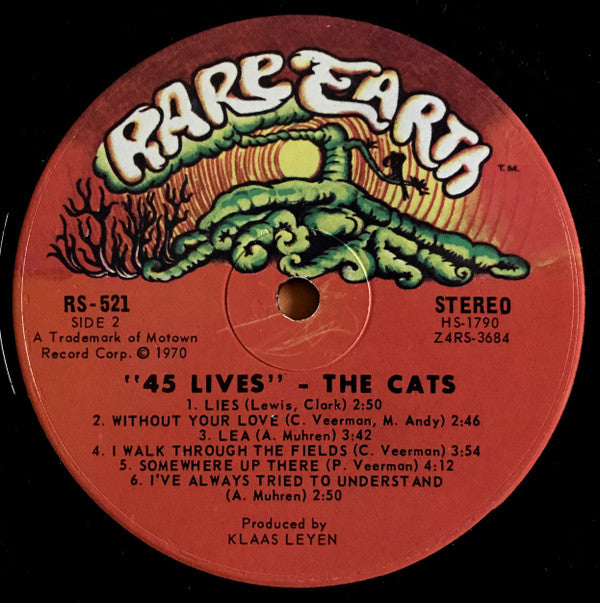 The Cats ~ 45 Lives (Vinyl) - Djungel & Jazz