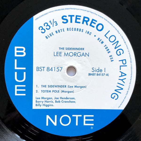 Lee Morgan ~ The Sidewinder (Vinyl) - Djungel & Jazz