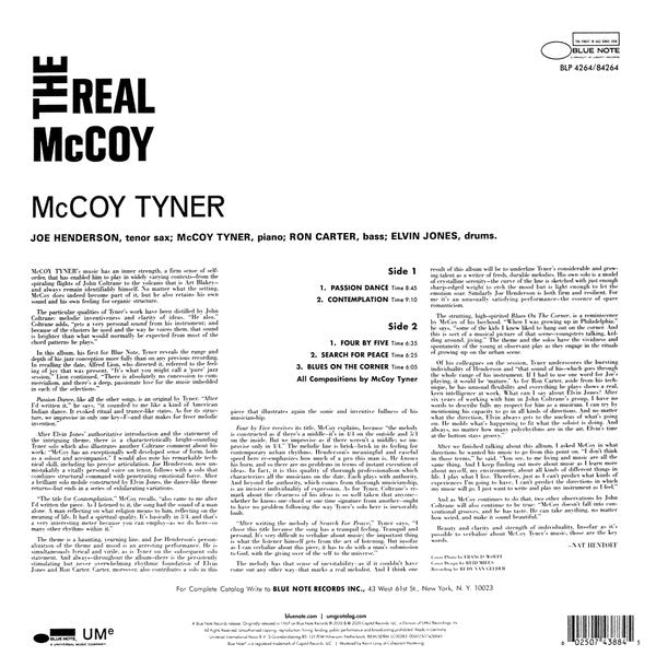 McCoy Tyner ~ The Real McCoy (Vinyl) - Djungel & Jazz