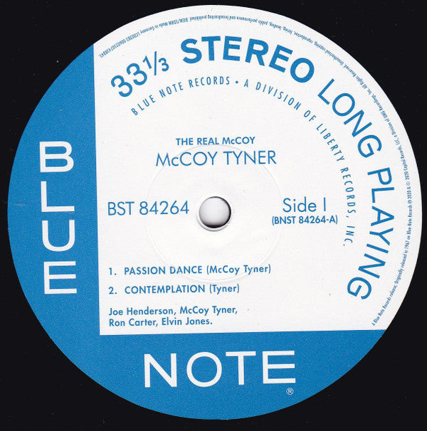 McCoy Tyner ~ The Real McCoy (Vinyl) - Djungel & Jazz