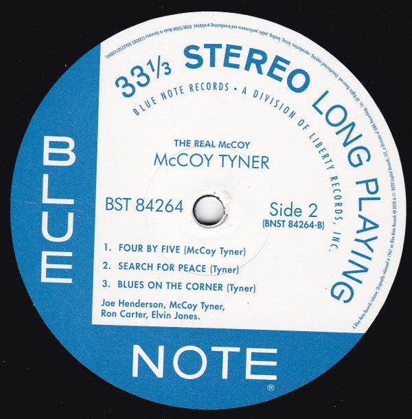 McCoy Tyner ~ The Real McCoy (Vinyl) - Djungel & Jazz