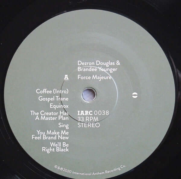 Dezron Douglas & Brandee Younger ~ Force Majeure (Vinyl) - Djungel & Jazz