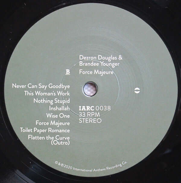 Dezron Douglas & Brandee Younger ~ Force Majeure (Vinyl) - Djungel & Jazz