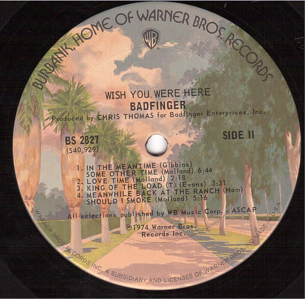 Badfinger : Wish You Were Here (LP, Album)