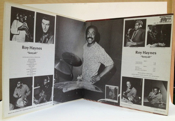 Roy Haynes : Senyah (LP, Album, Gat)
